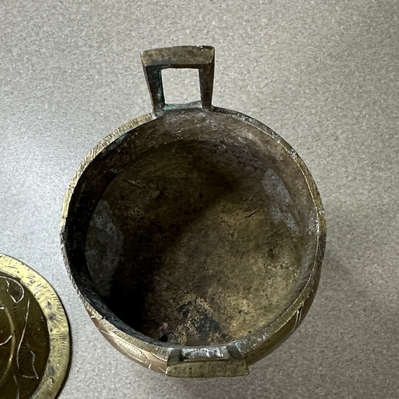 Elegant Brass Incense Burner - Picture 6 of 7